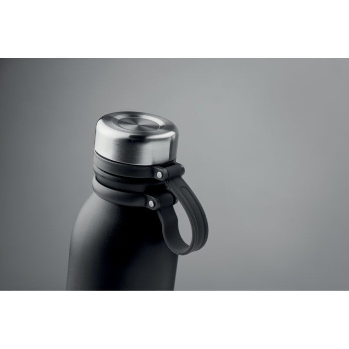 Doppelwandige Trinkflasche 600 ml ICELAND - schwarz-121