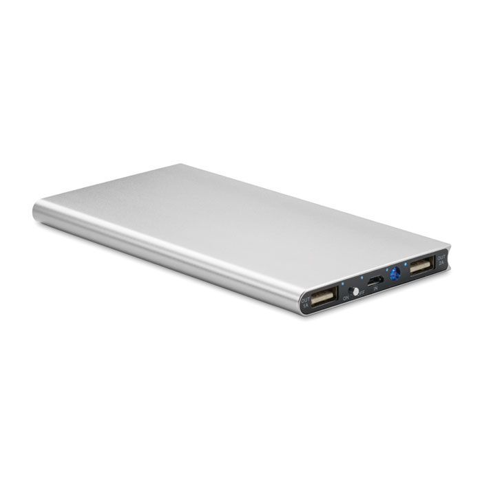 Powerbank 8000 mAh POWERFLAT8 - mattsilber-860