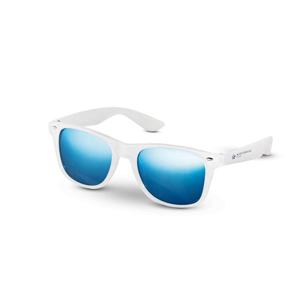 MEKONG Sonnenbrille aus Polycarbonat mit verspiegelten Brillengläsern - dunkelgelb-587