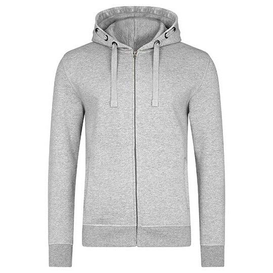 Men´s Premium Hooded Jacket - grey melange-345