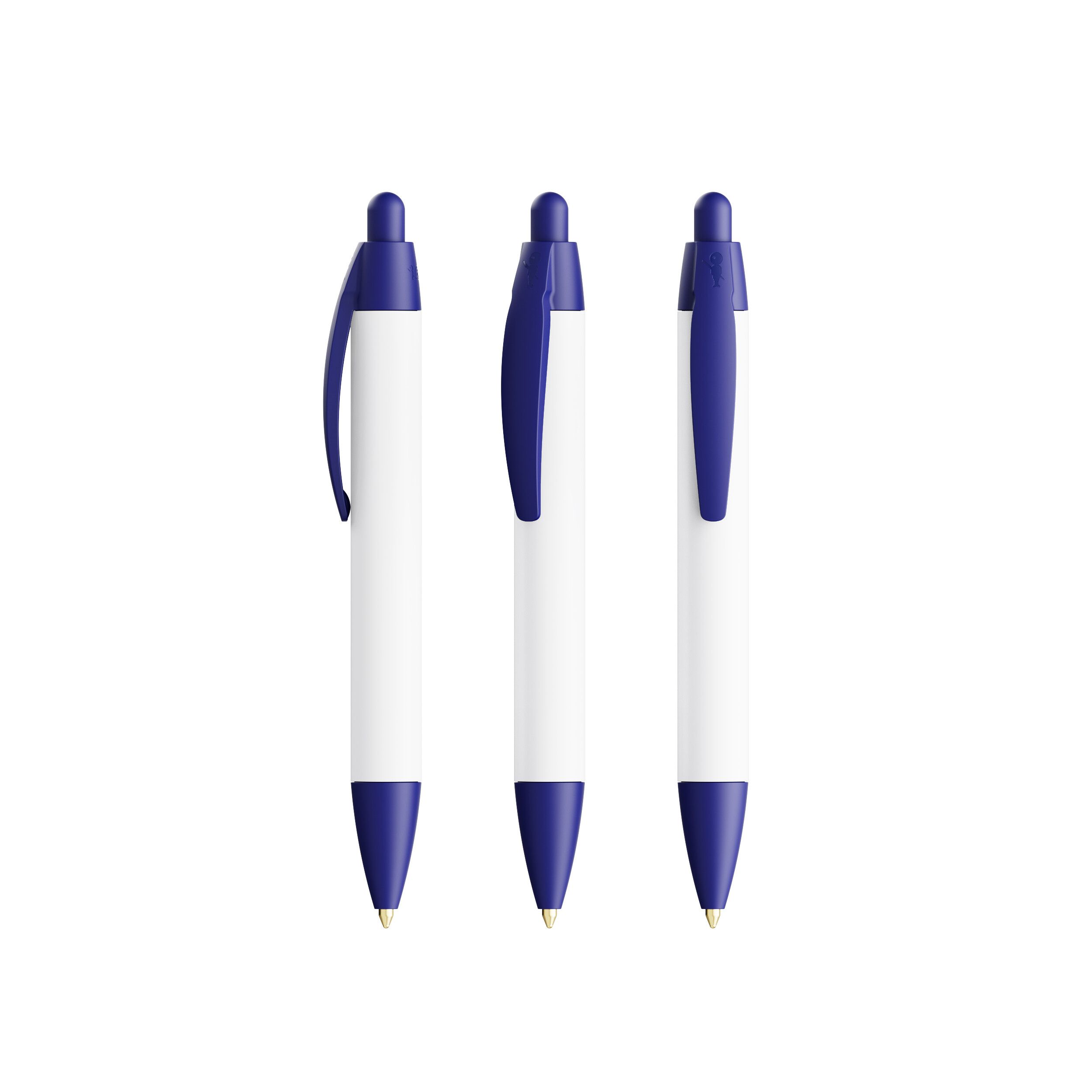 BIC® Wide Body Mini Digital Kugelschreiber, Mine schwarz - marineblau-350