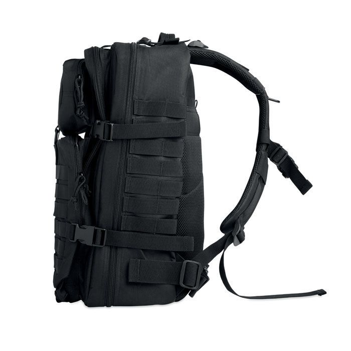 Outdoor-Rucksack 600D RPET CARRYCONFI - schwarz-550