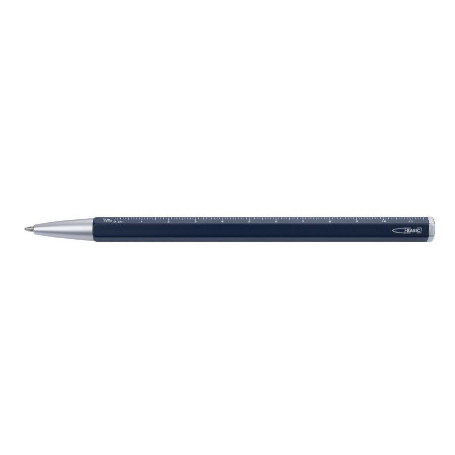 Troika Multitasking-Kugelschreiber CONSTRUCTION BASIC - dunkelblau - silber-558