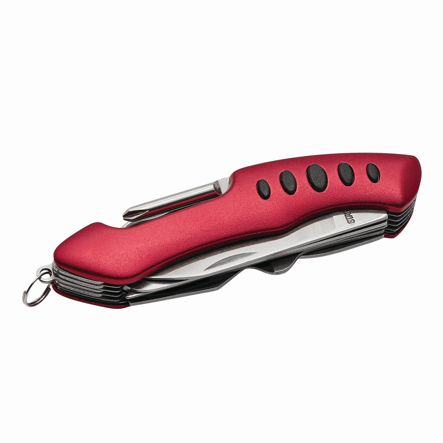 Taschenmesser BIG R. - rot - silber-547
