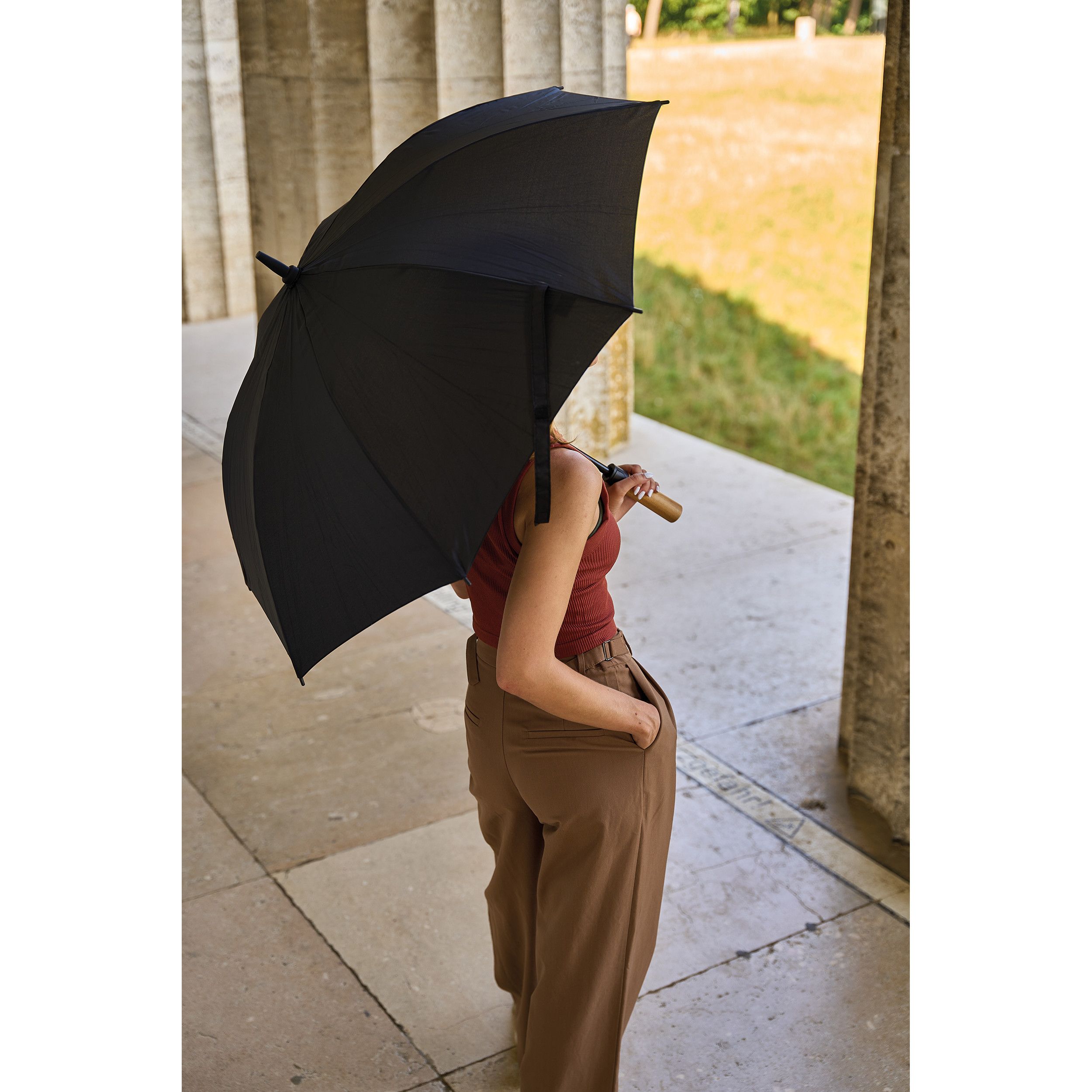 MoLu Regenschirm Saint Barth - schwarz-562