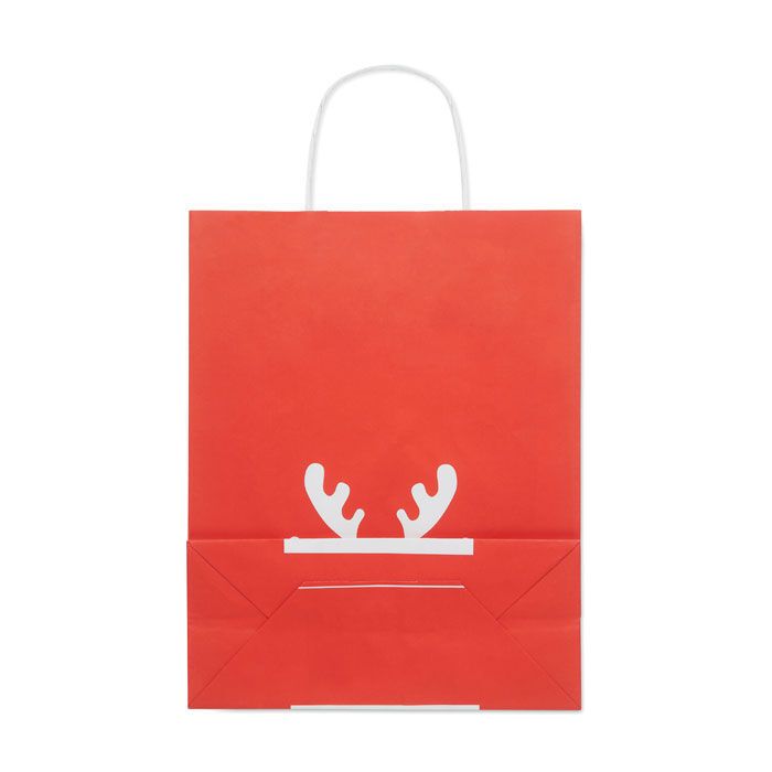 Geschenkpapiertüte, medium BAO MEDIUM - rot-666