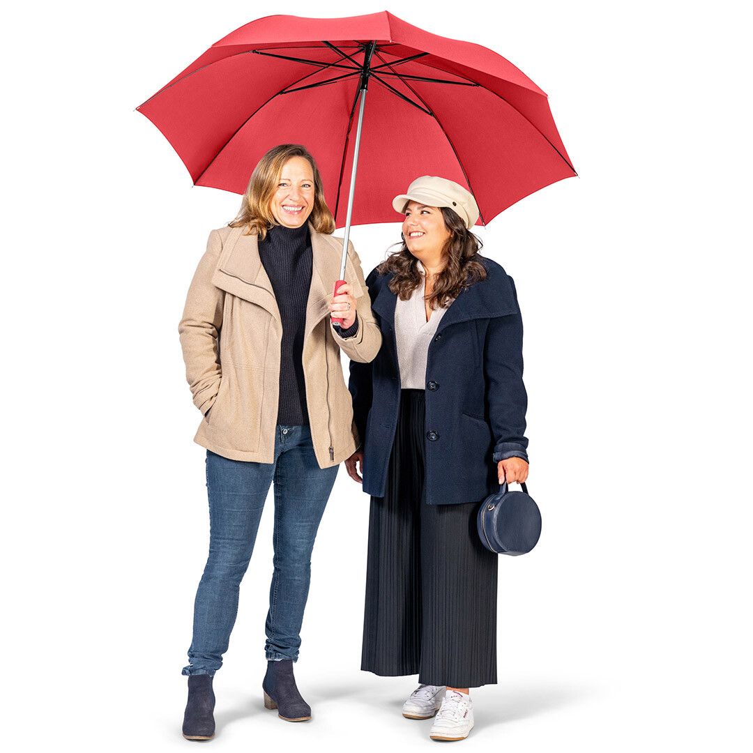 Alu-Gästeschirm FARE® AC Ø130 cm - rot-750