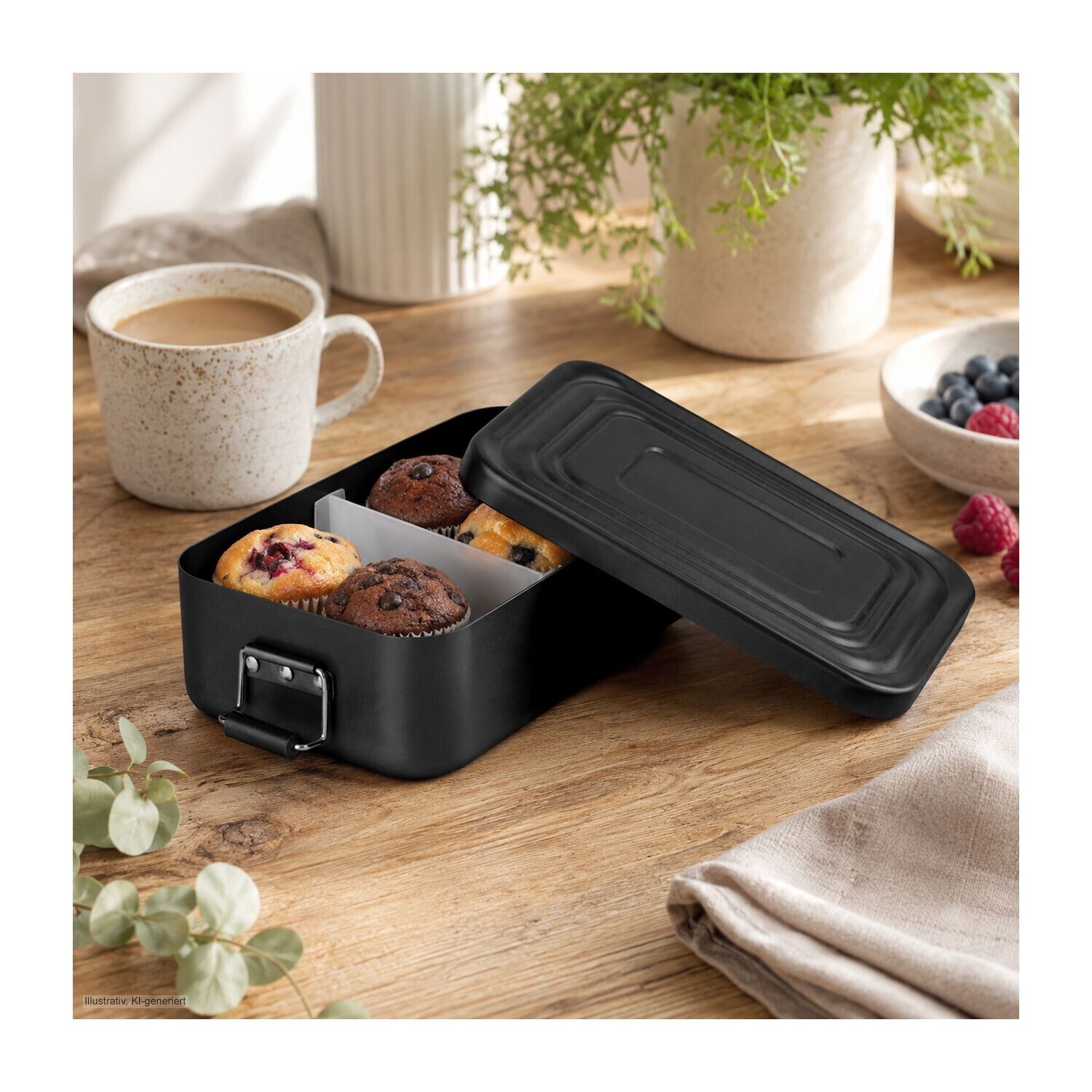 Geschenkset Lunchbox Black Edition-253
