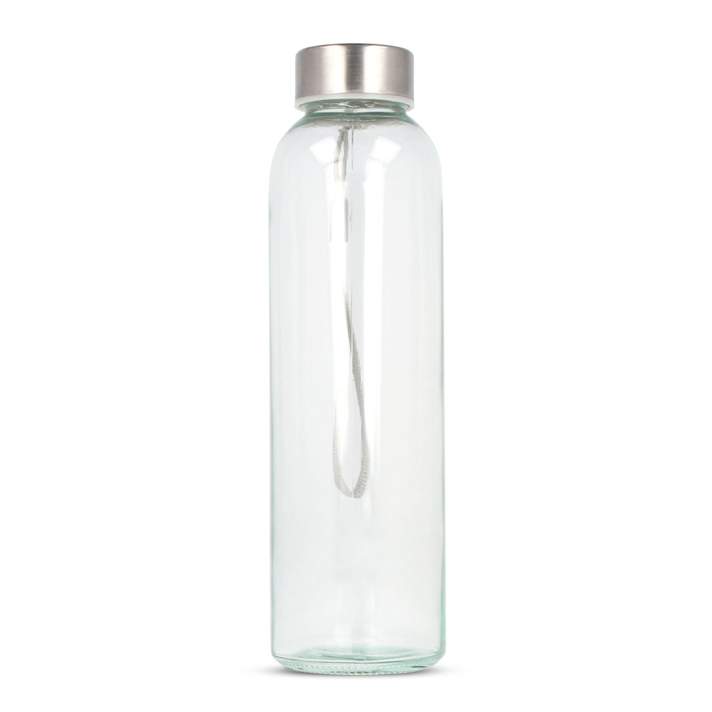 Trinkflasche aus Glas 500ml - transparent-160