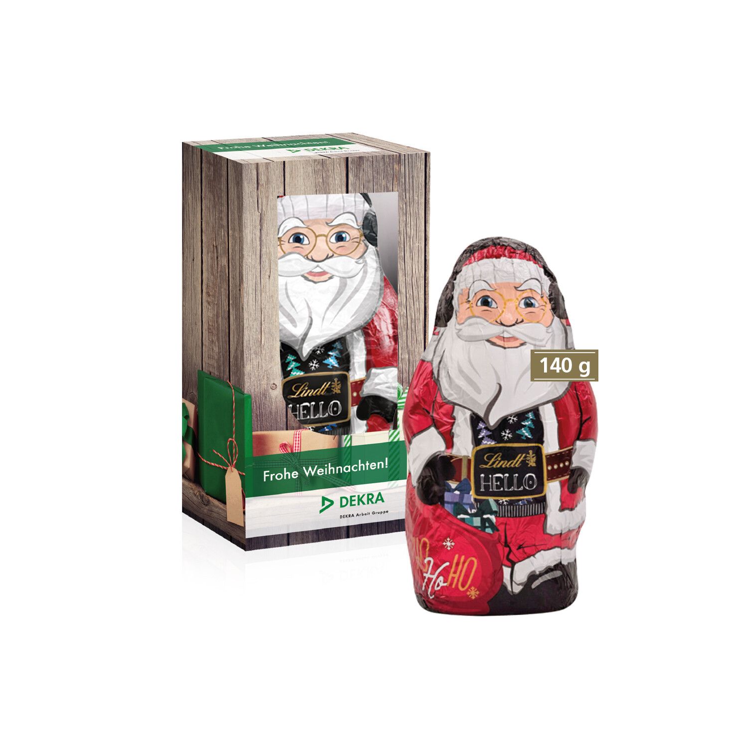 Schokoladentafel Lindt HELLO, 100g in individueller Werbekartonage-243
