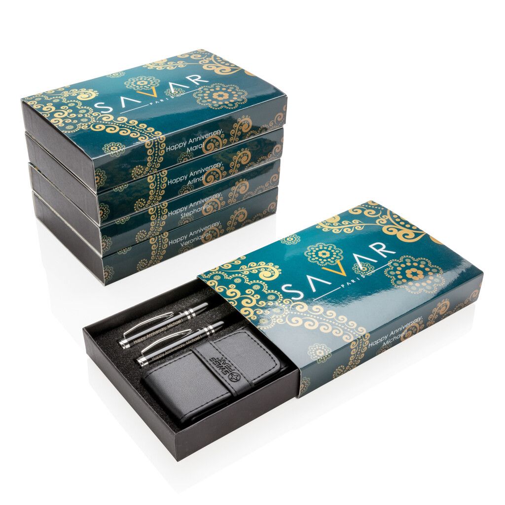 Executive Schreibset - schwarz-634