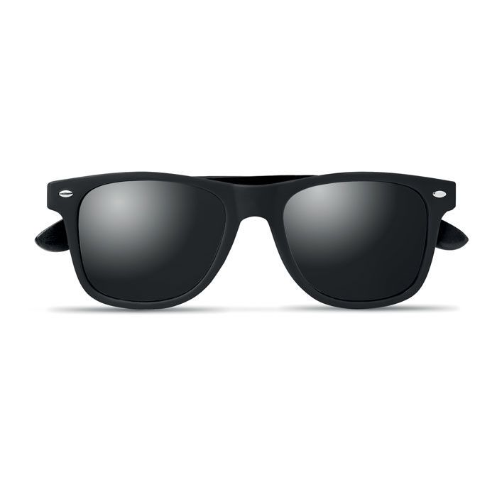 Sonnenbrille mit Bambus RHODOS - schwarz-348