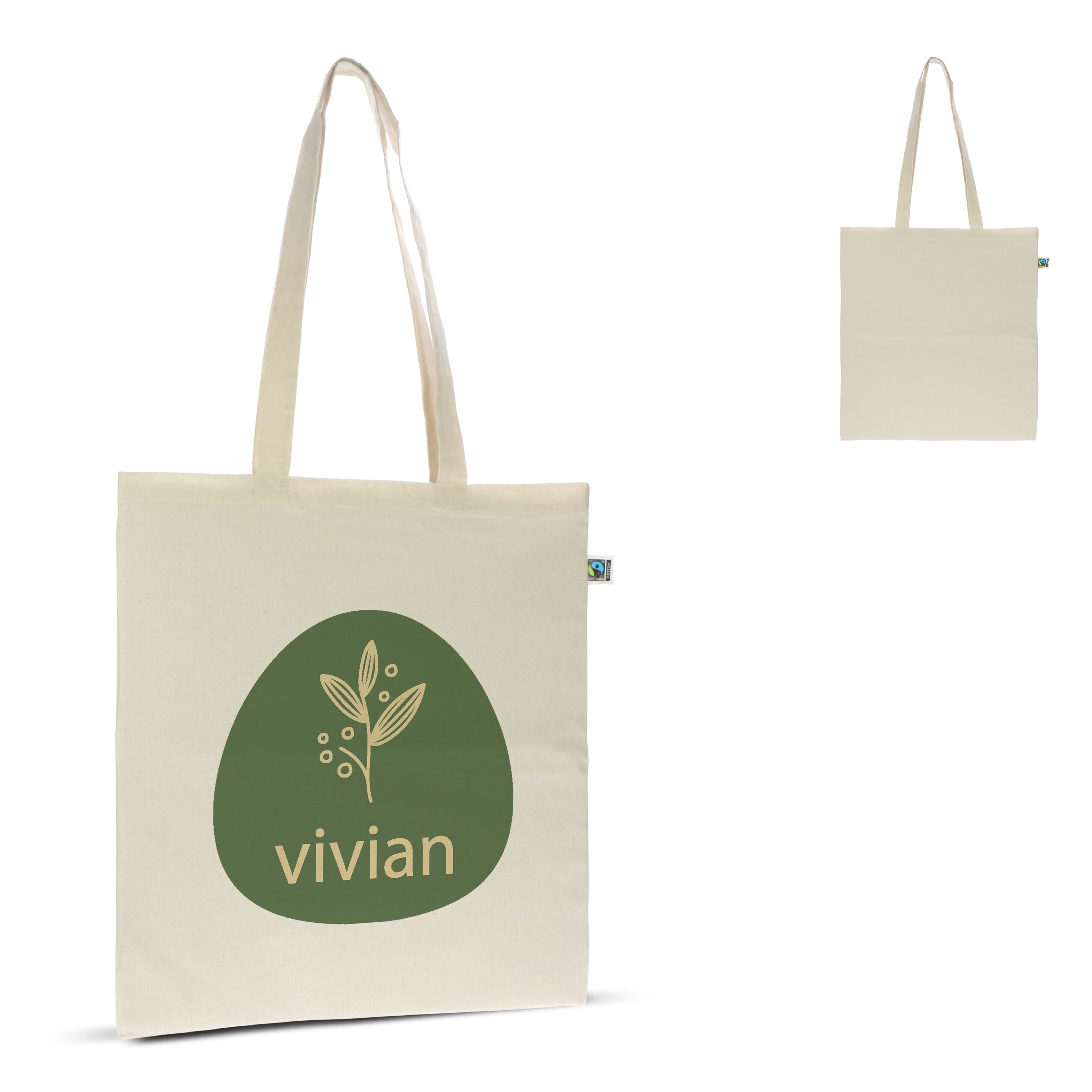 Bag Fairtrade 140g 38x42cm - natur-981
