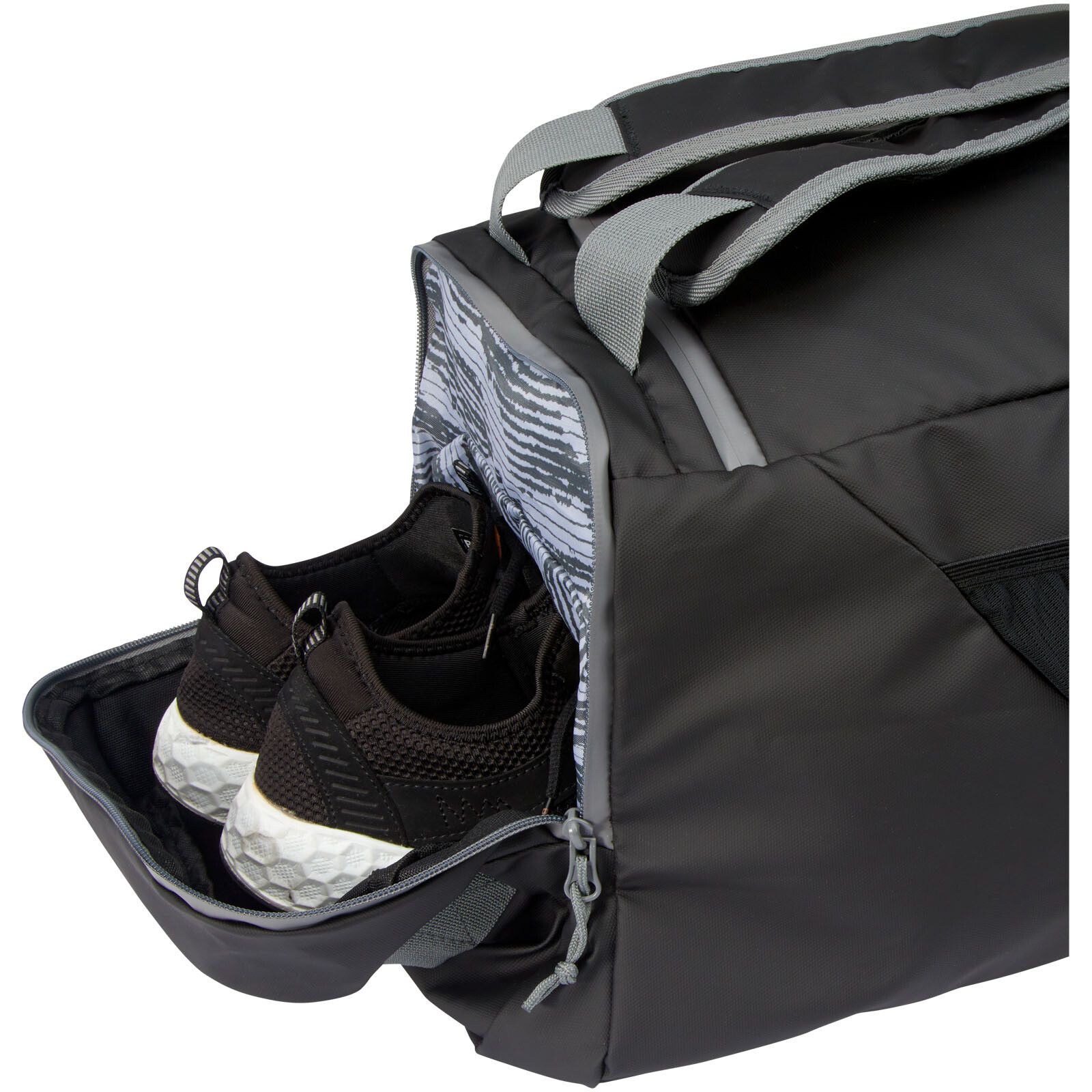 Aqua wasserabweisende Reisetasche aus GRS Recyclingmaterial 35 L - schwarz-210