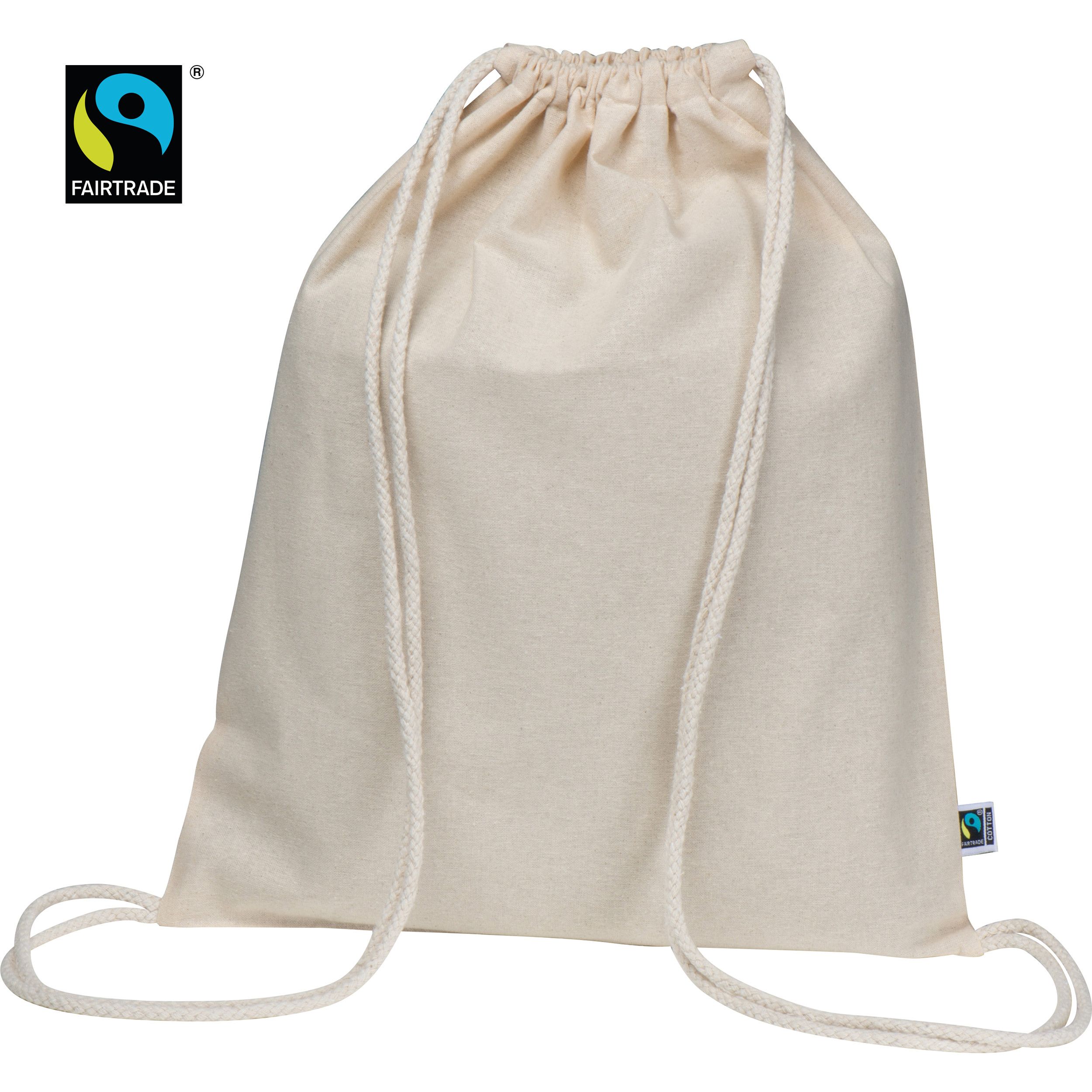 Fairtrade Gymbag  - beige-396