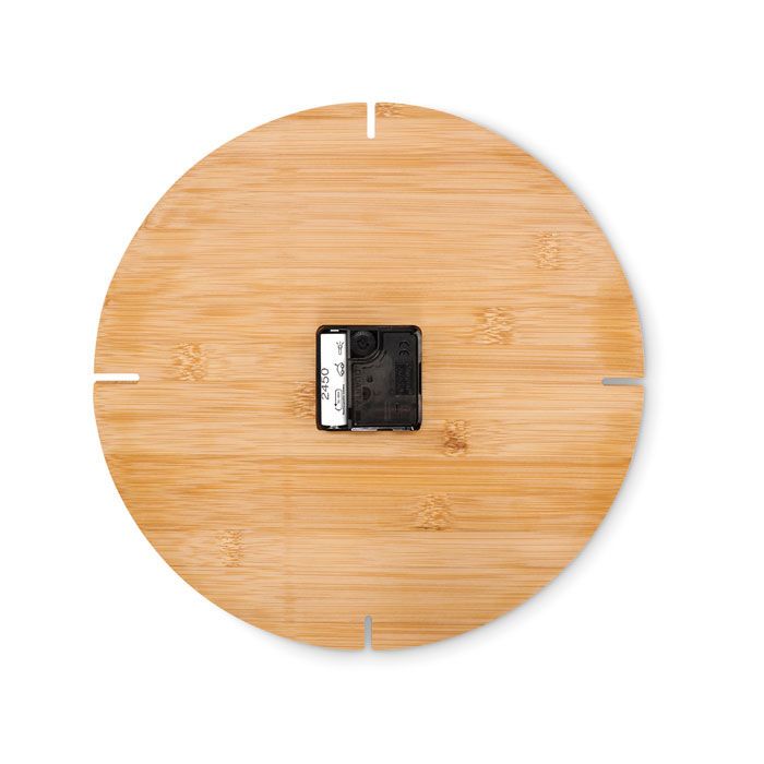 Wanduhr Bambus ESFERE - holz-5