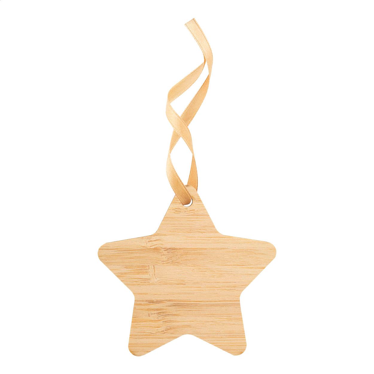 BooCard Weihnachtskarte, Stern - natur-618