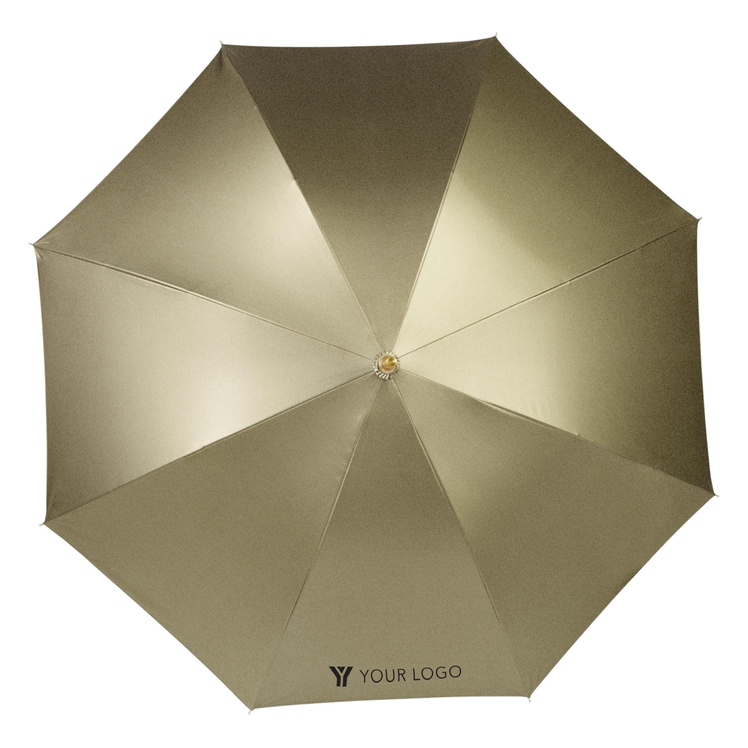 Automatik Stockschirm aus Pongee-Polyester Ester - gold-132