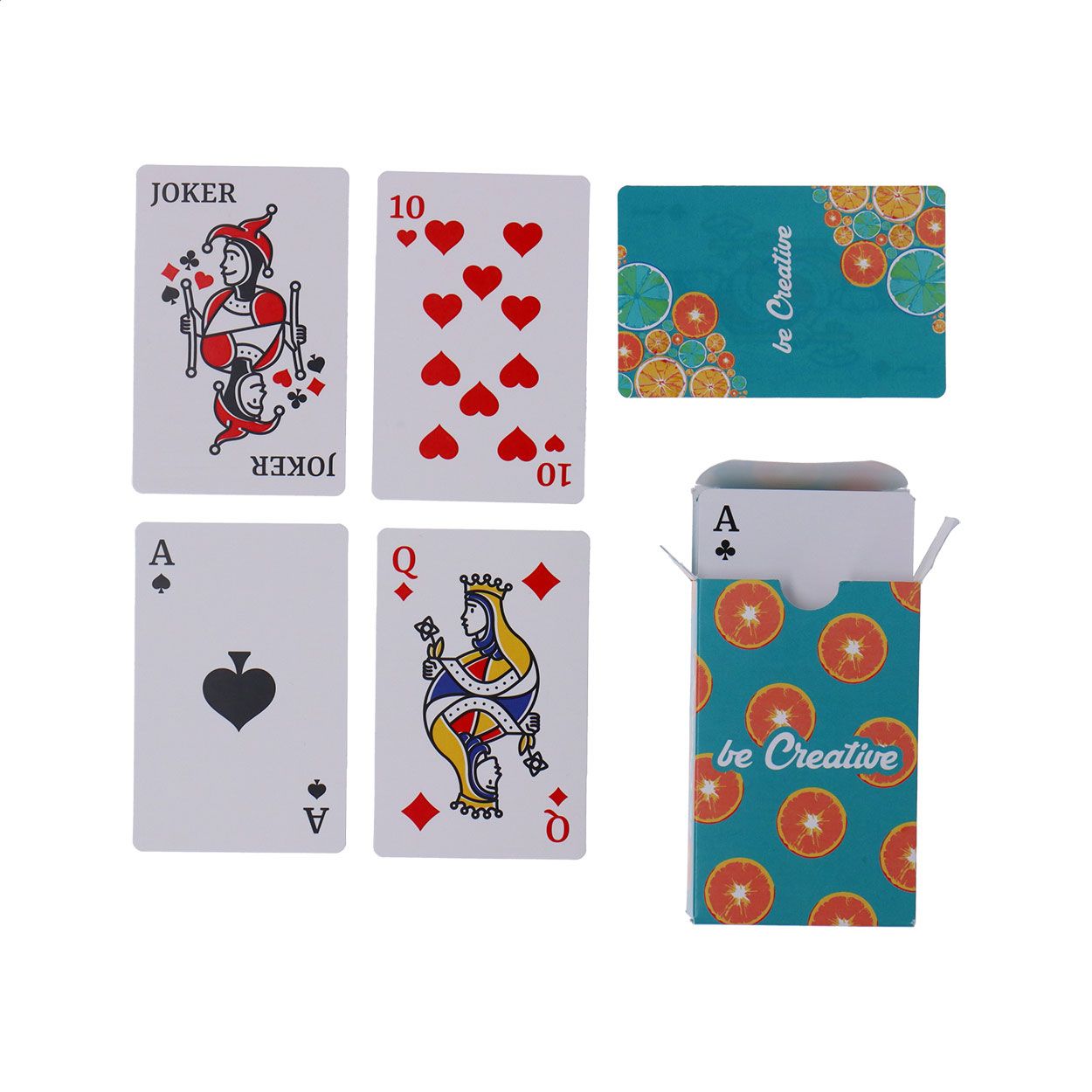 Individuelle Spielkarten CreaCard - weiß-944