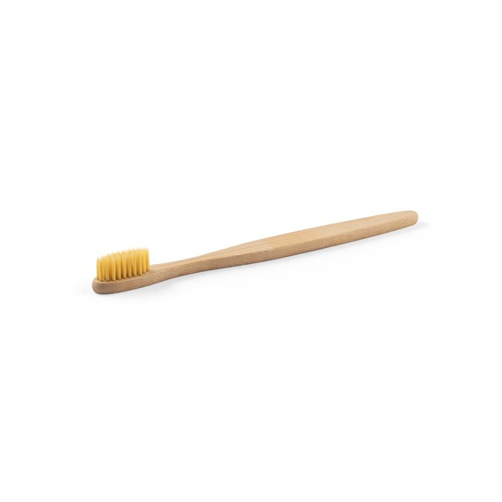 DELANY Zahnbürste mit Bambuskörper und Nylon-Borstel - natur-228