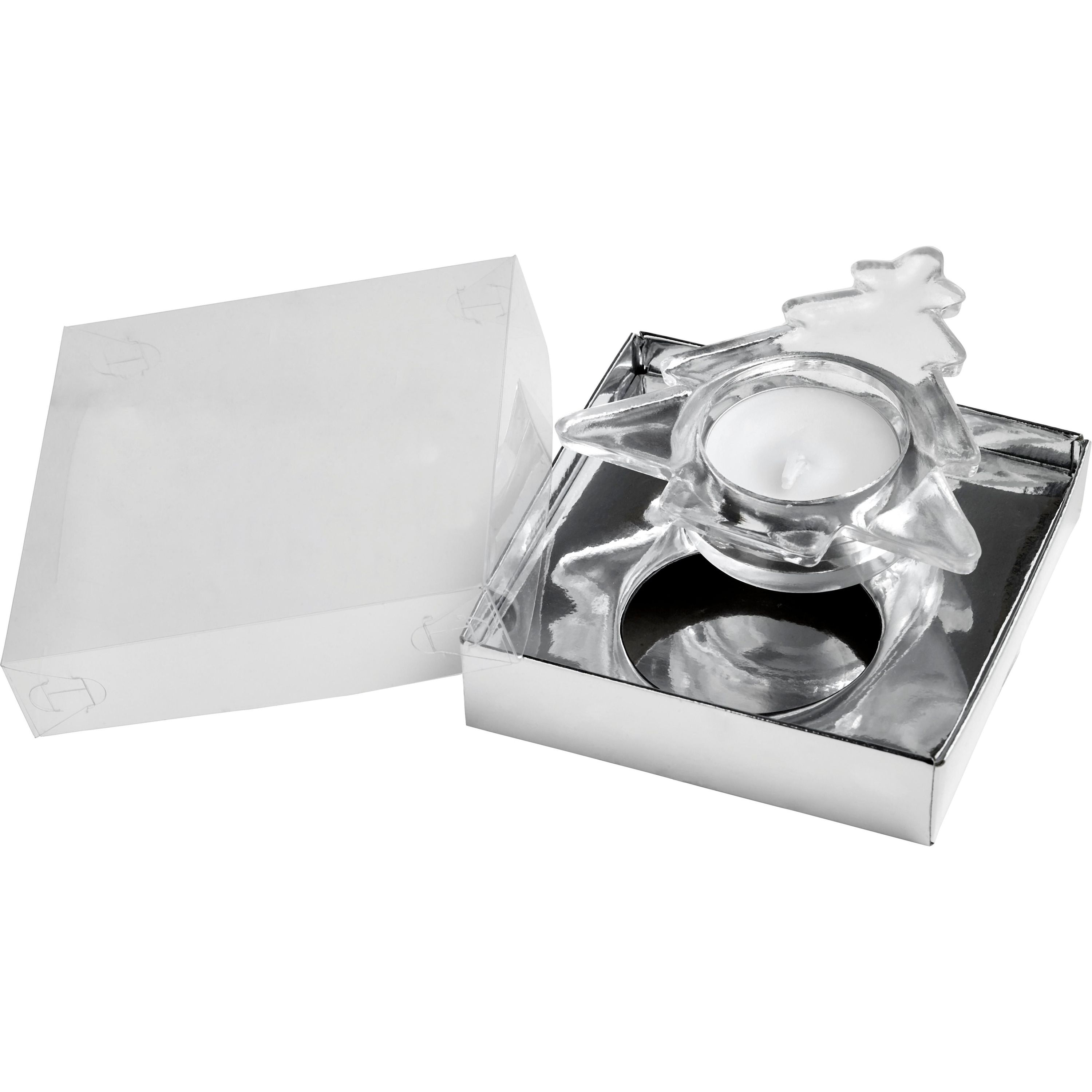 Teelichthalter aus Glas Casey - gold-252