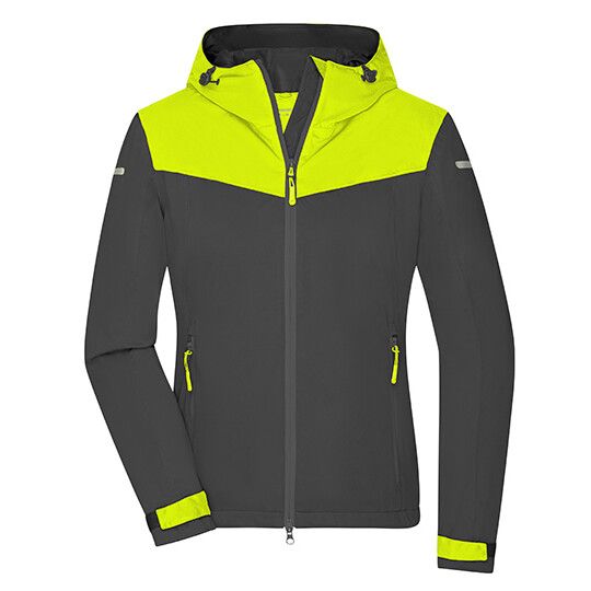 Ladies´ Allweather Jacket - carbon - bright yellow - carbon-624