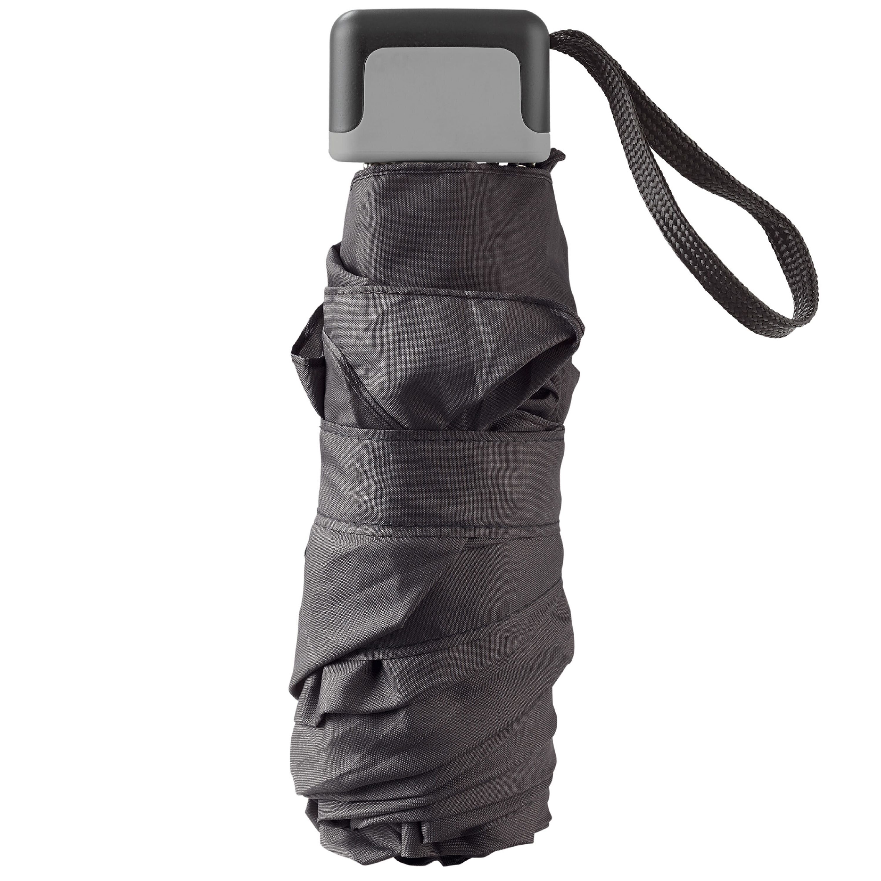 Ultraleichter 21” Regenschirm mit Hülle - schwarz-780