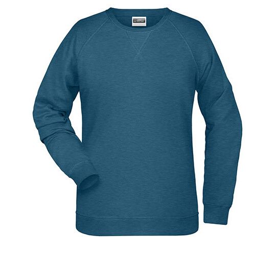 Ladies´ Sweat - petrol melange-250