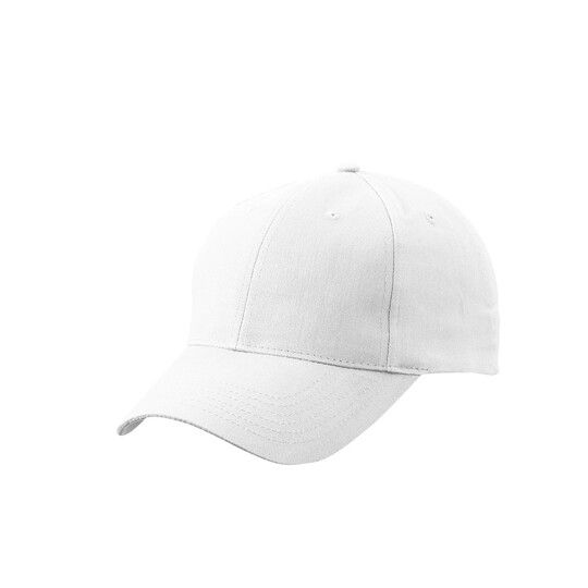 Brushed 6-Panel Cap - white-46