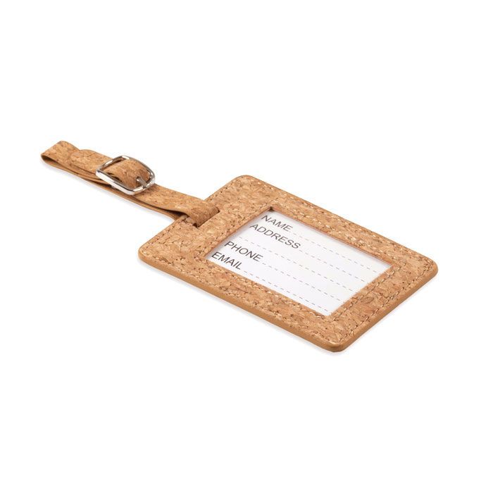 Gepäckanhänger Kork COCO - beige-442