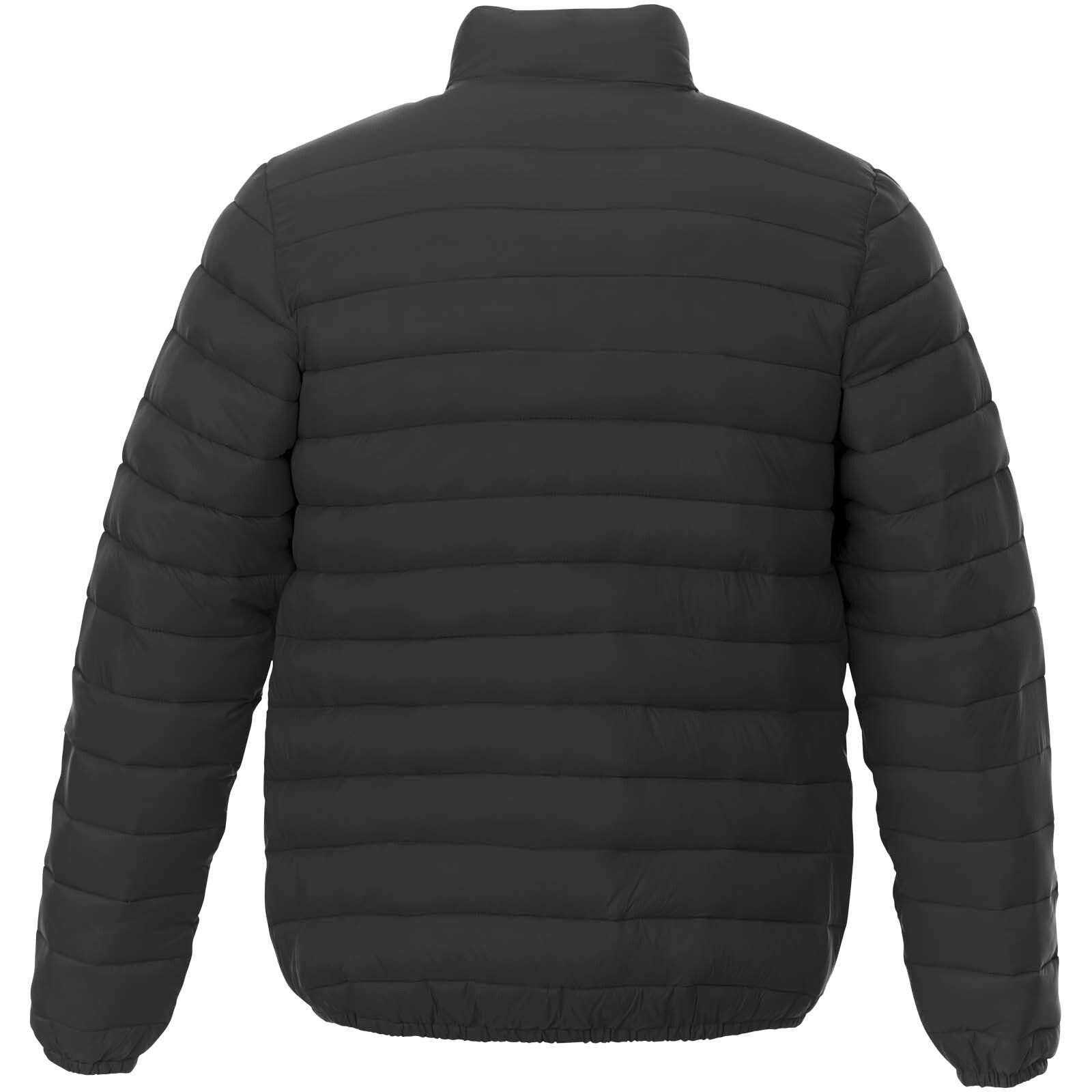 Athenas recycelte wattierte Jacke für Herren - schwarz - XS-486