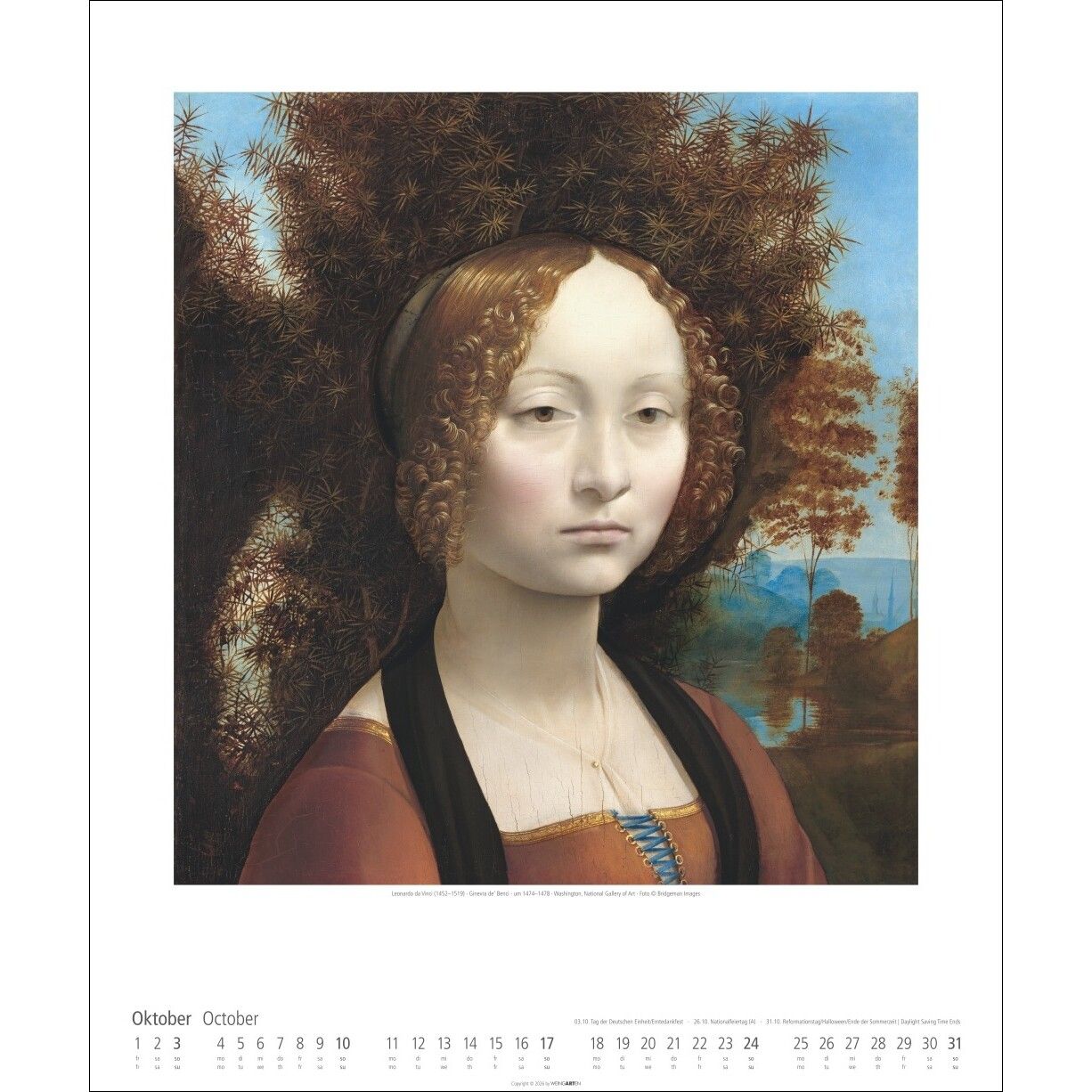 Italienische Meister - Kunst & Kultur Kalender-778