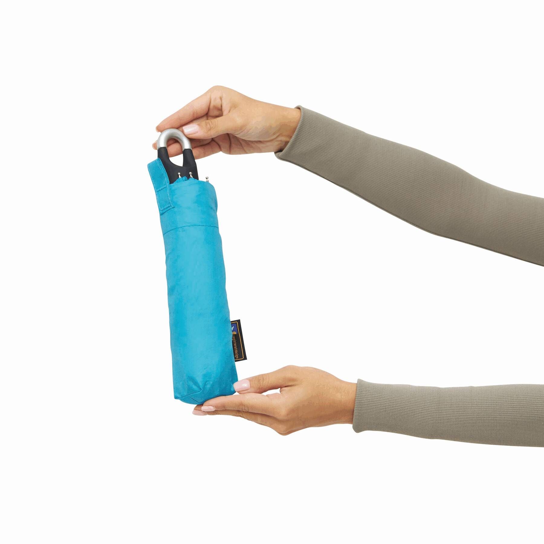 Taschenschirm TWIST - türkis-300