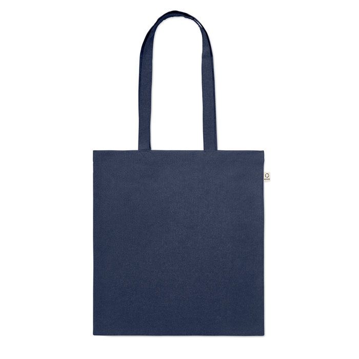 Einkaufstasche recy. Baumwolle VIVEKA COLOUR - blau-387