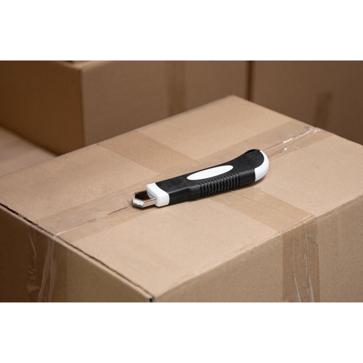 Cuttermesser Pro - blau - schwarz-380