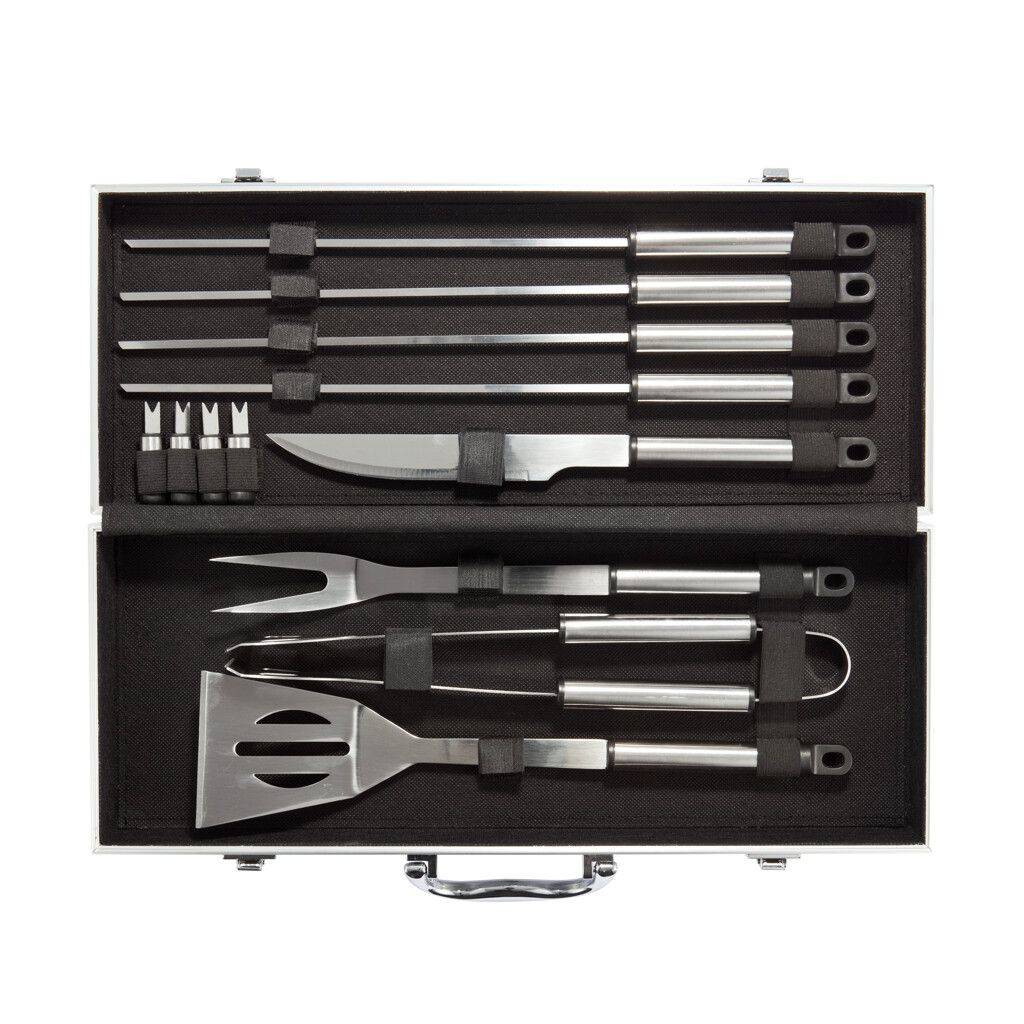 Grillset Profi - silber-220