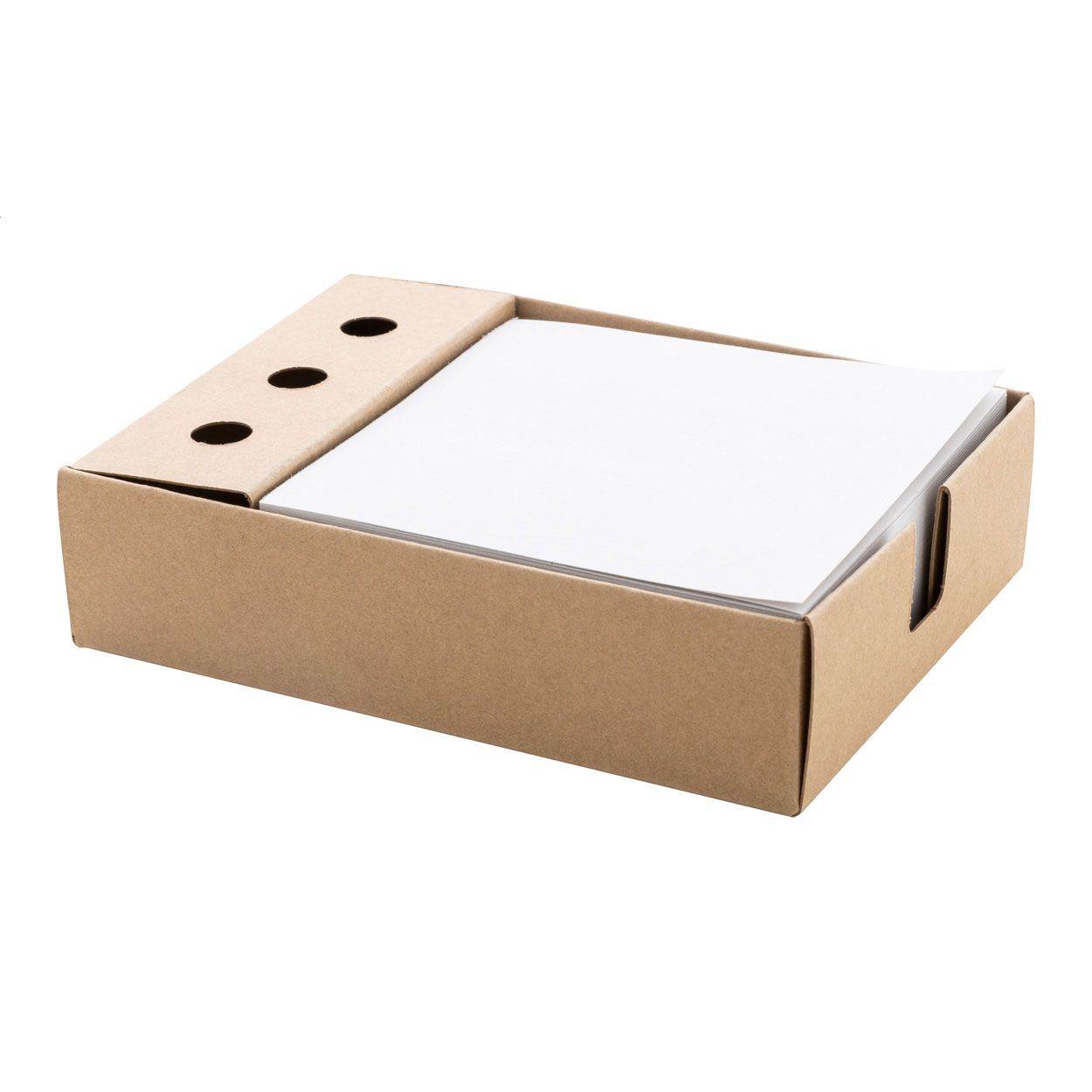 Nolty Eco Zettelspender mit Stiftehalter - natur-773