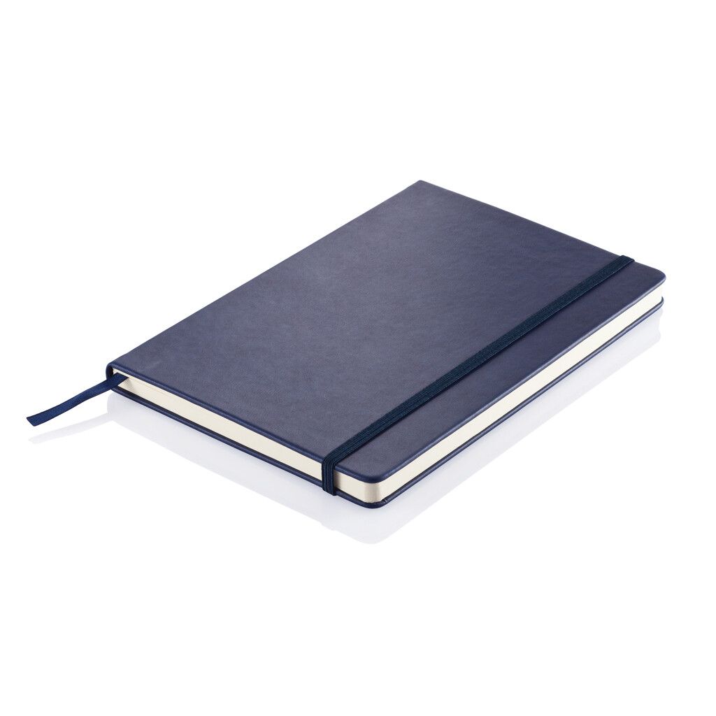 Deluxe Hardcover PU A5 Notizbuch - navy blau-79