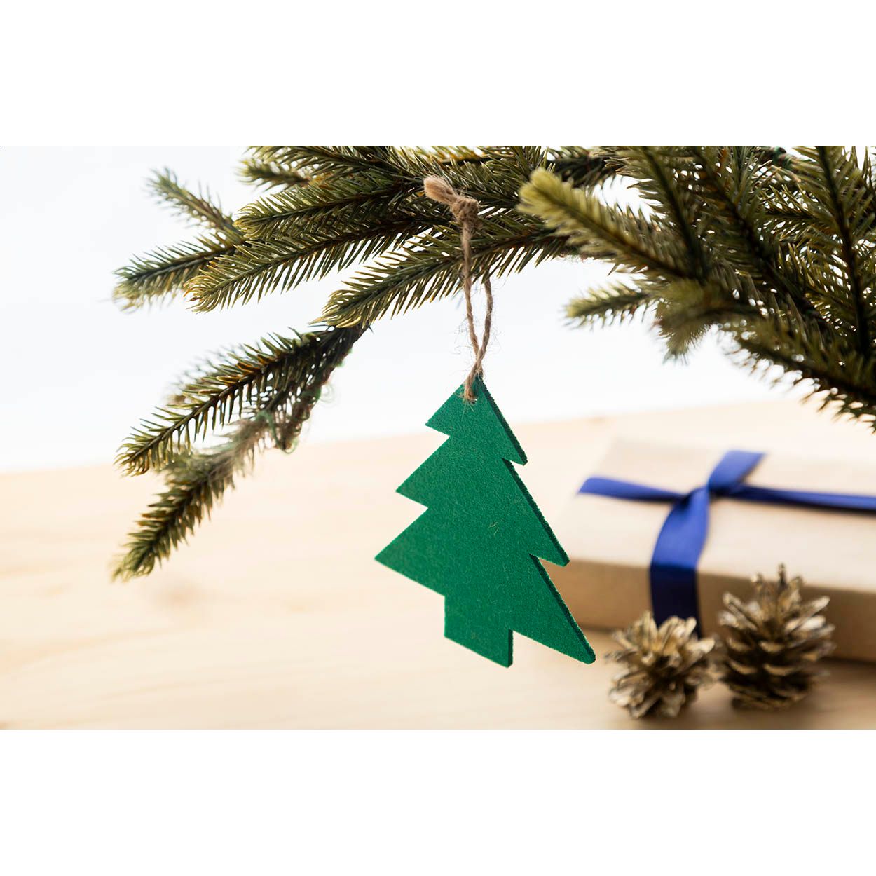 Joulox RPET Weihnachtsbaumschmuck, Weihnachtsbaum - grün-928