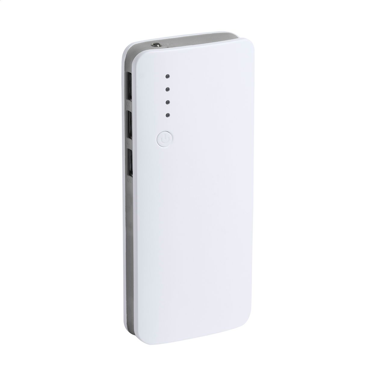 Powerbank Kaprin - aschgrau - weiß-519
