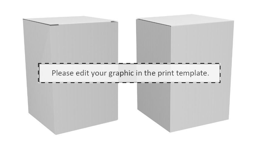 Veredelungsposition Maßgefertigter Karton
