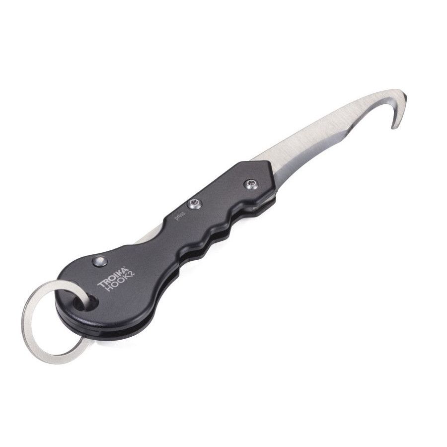 Paketmesser HOOK 2 - schwarz - silber-581