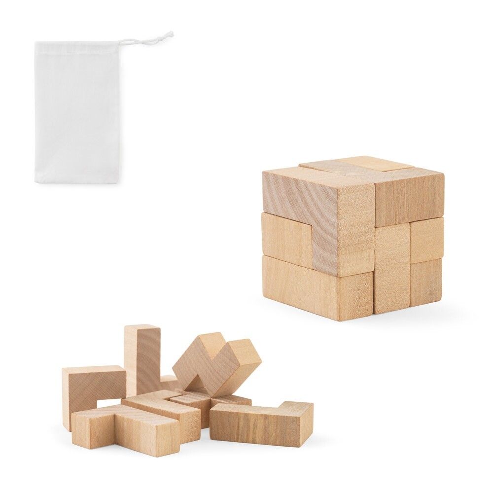 OMBER Holzpuzzle bestehend aus 7 Teilen - natur-909