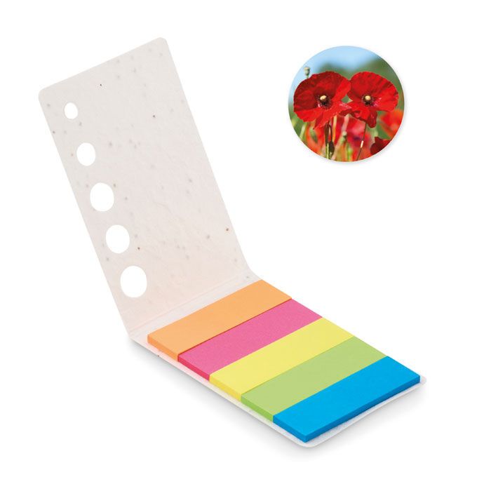 Samenpapier Markerblock MEMO SEED - weiß-300