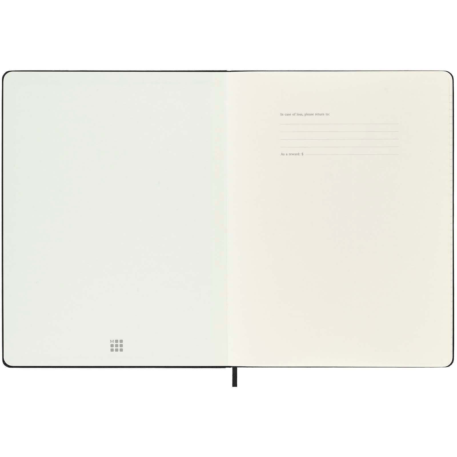 Moleskine Hardcover 12 Monate Wochenkalender XL - schwarz-737