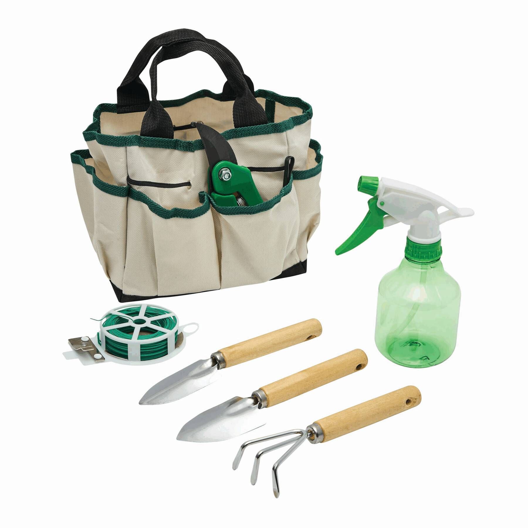 Gartenset BOTANIC - beige - grün-246