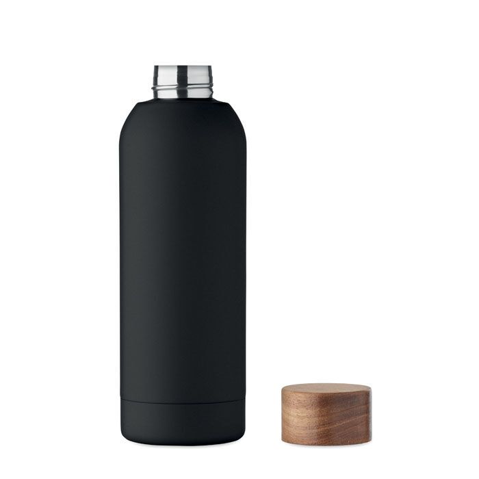 Einwandige Flasche 700 ml GEISER - schwarz-801