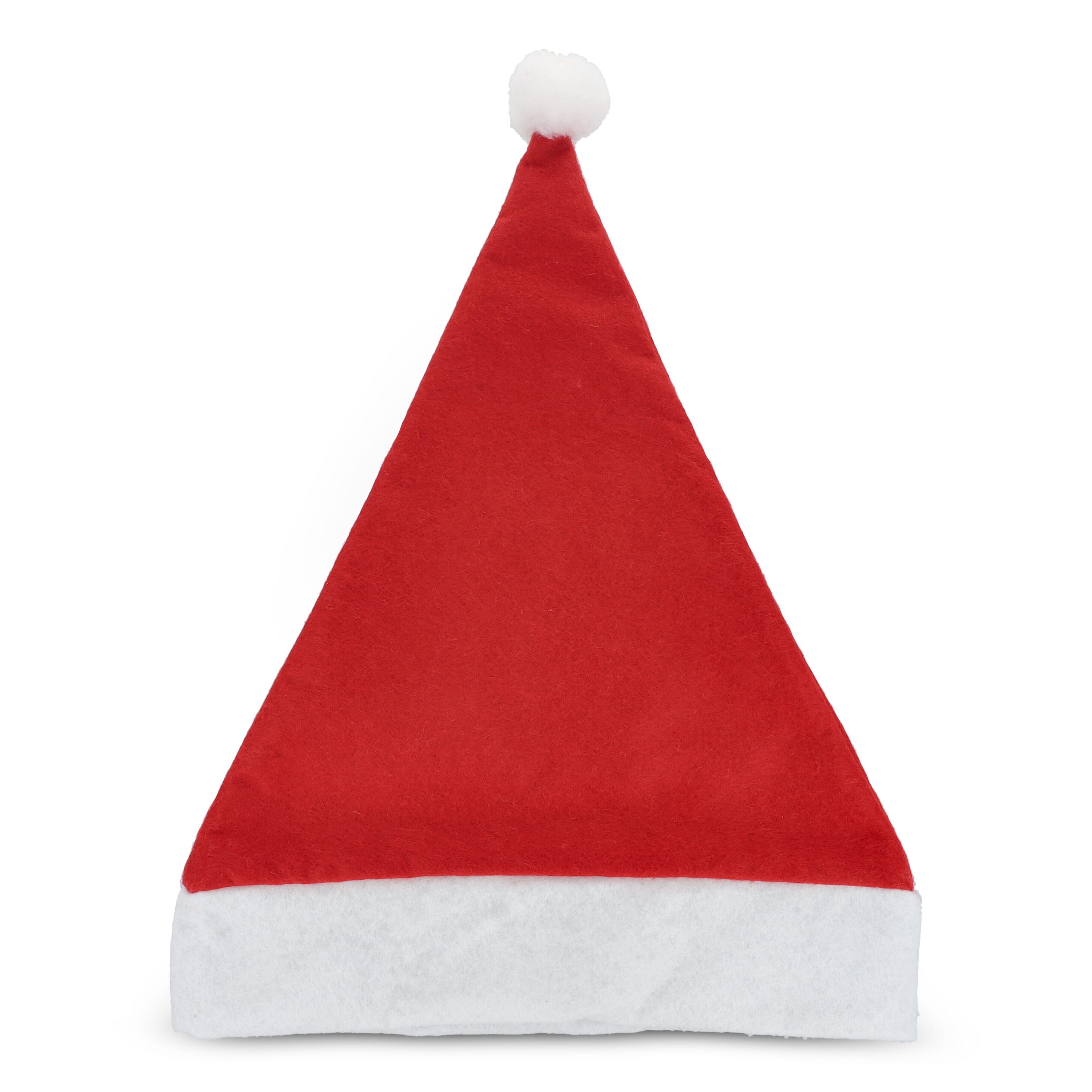 Weihnachtsmütze aus Filz - rot-591