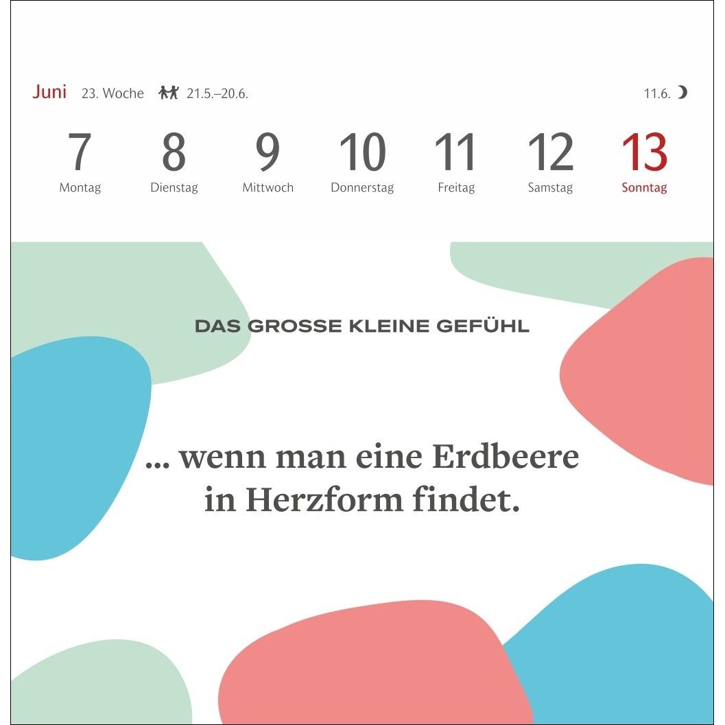 Das große kleine Gefühl Premium-Postkartenkalender-171