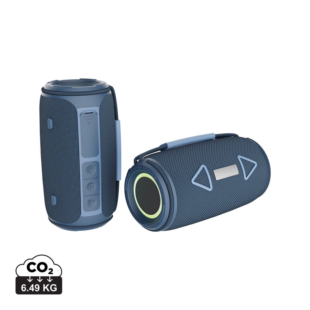 Prisma 16W IPX4 Speaker aus RCS rec. rPET - blau-862
